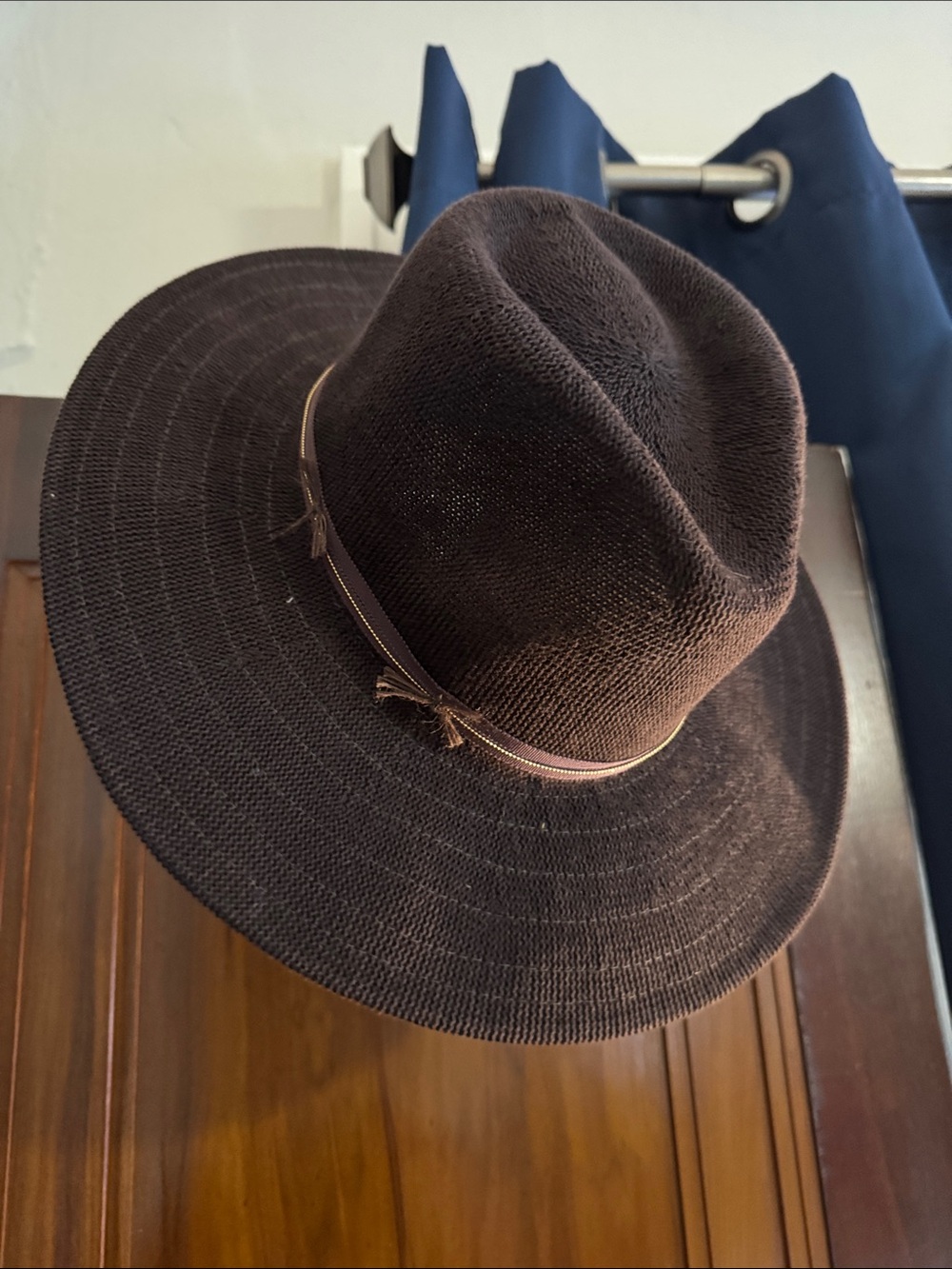 Wyeth by Todd Magill Dark Brown Wide-Brim Fedora Hat